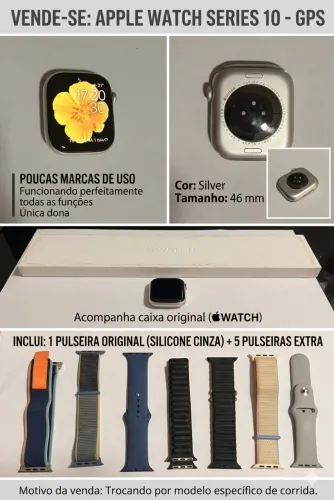 Apple Watch Series 10 (GPS) - 46mm