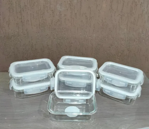Pote hermético vidro pyrex 640mL