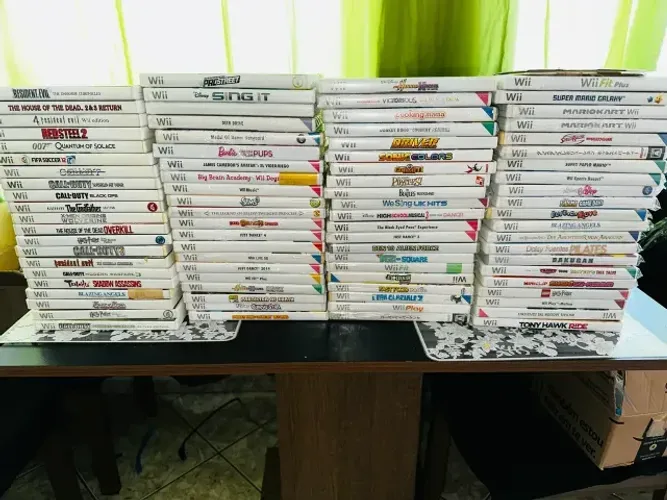 Coleção de jogos de Nintendo wii (preço na descrição)