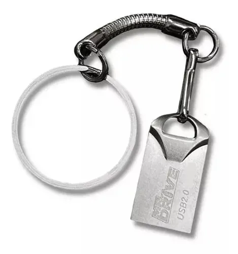 Mini Pen drive metal tipo chaveiro Master Drive 32GB inova