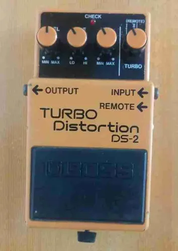 Pedal De Efeito Boss Distortion Ds - 2 Laranja