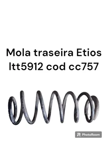 Mola traseira etios