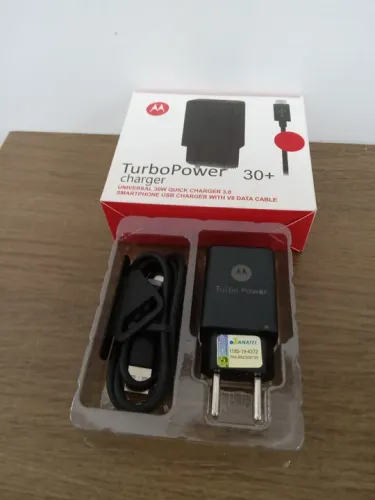Carregador Motorola turbo
