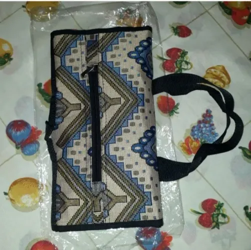 Bolsa dobrável para mercado/feira - com rodas Nova