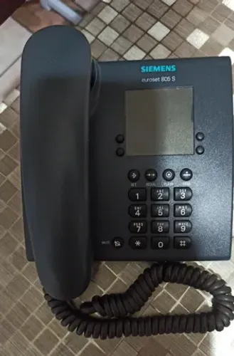Telefone Siemens Modelo Euroset 805S Original Impecável Semi Novo 50