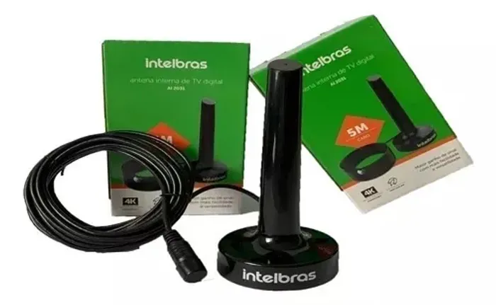 Antena digital aí Intel 4K P/musica