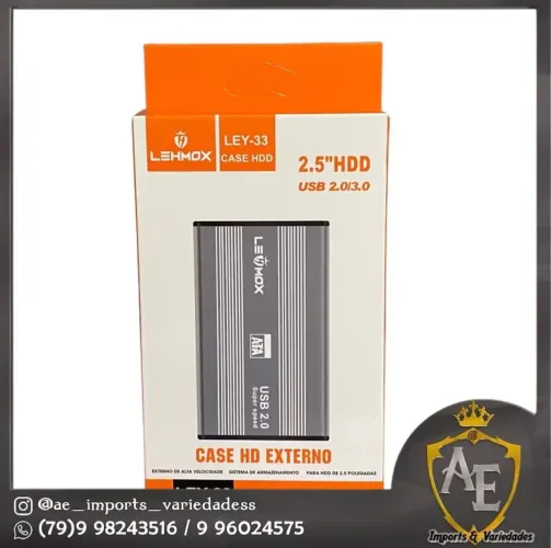 Case para HD externo 2.0