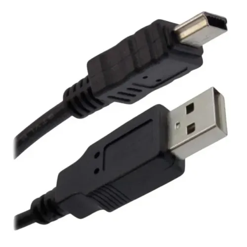 Cabo De Dados Usb Para Mini Usb Com Filtro V3 1,5m Loja Coimbra Computadores Entrega
