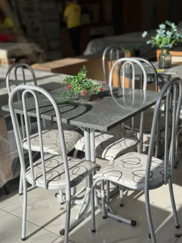 Mesa pequena para cozinha / mesa de granito / mesa de mármore / pronta entrega 