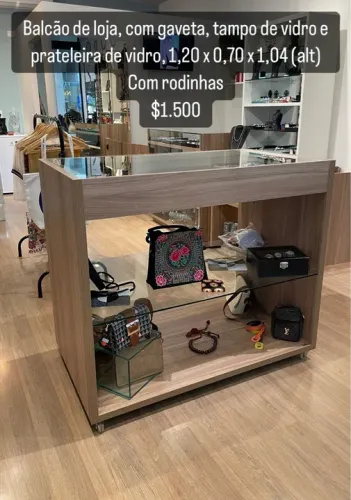 Balcão vitrine Perfeito
