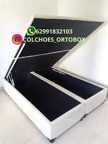 Cama Box Baú Queen size blindado e reforçado