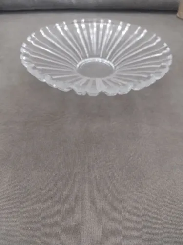 Mini fruteira de vidro trabalhado 