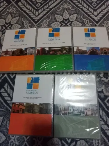 Conjunto de DVDs - Conheça os Museus Brasileiros