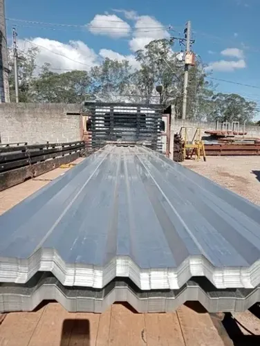 Telhas de Zinco - Galvalume - Aluzico - À pronta entrega - Parcelamos em até 10 vezes