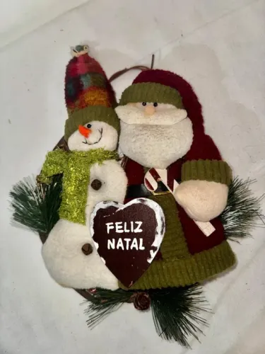 Guirlanda Para Decoração De Natal - Excelente Estado
