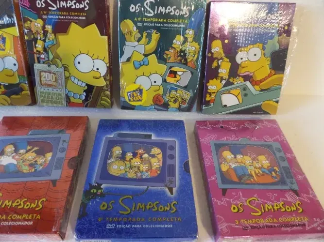 os simpsons coleção dvd