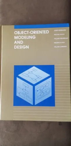 Livro - Object-Oriented Modeling and Design - Editora Prentice-Hall - Rumbaugh (autor)