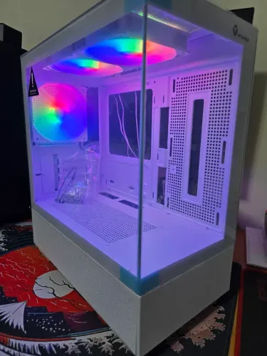 Gabinete Gamer Aquário Mymax 3 Fans RGB - A&G Informática 