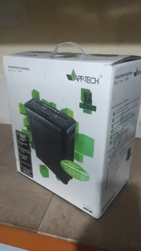 Trituradora / Filetadora / Fragmentadora de Papel APP-TECH, novíssima, aproveite.