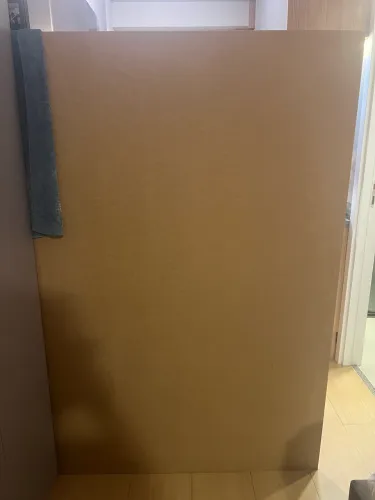Chapa MDF cru 9mm