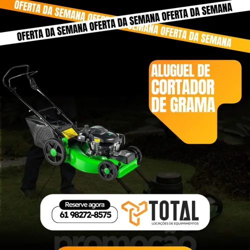 Aluguel de Cortador de grama