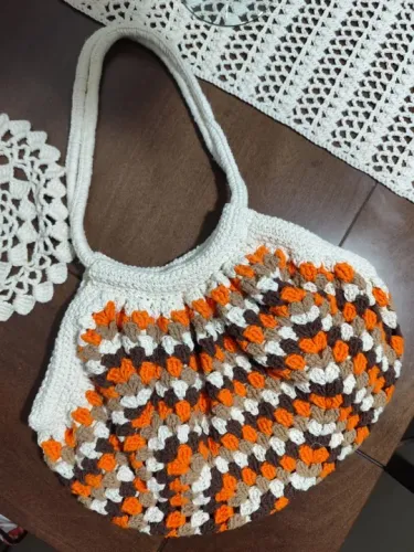 Bolsa em crochê