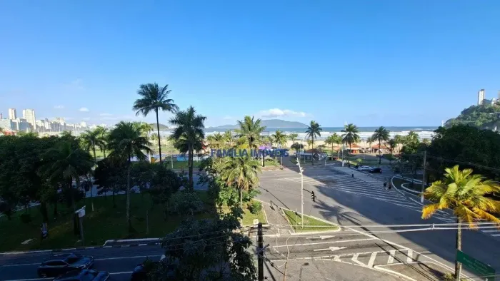 Apartamento á Venda 3 quartos Frente Mar Itararé São Vicente/SP