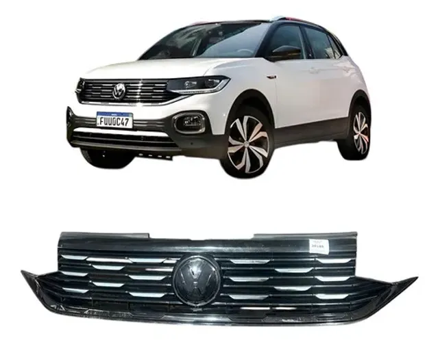 Grade Dianteira Vw T-cross Cf 1.0 2021 2gp853651 C/ Detalhe
