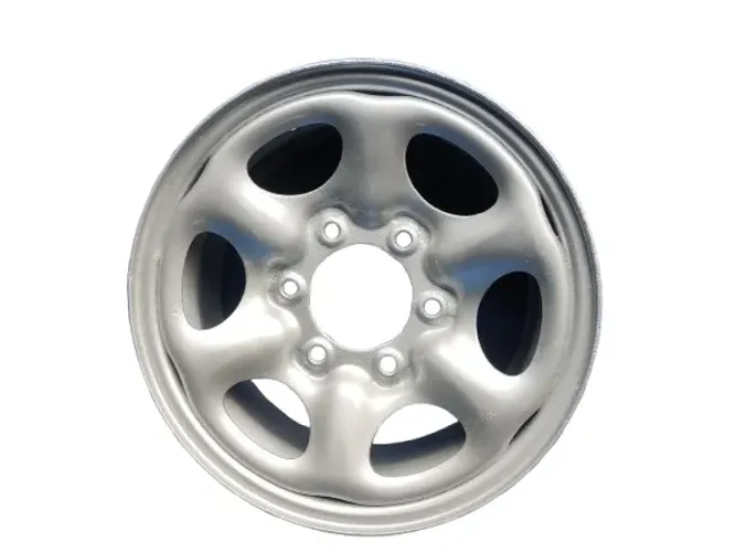 Roda Aro 15x6 De Aço 6 Furos S10 E Blazer Original Avulsa Prateado