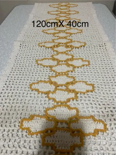 PASSADEIRA EM CROCHÊ ARTESANAL RETRÔ