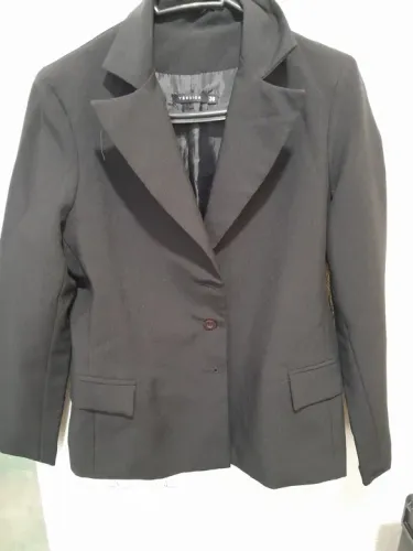 Blazer Feminino Preto - Tamanho 38