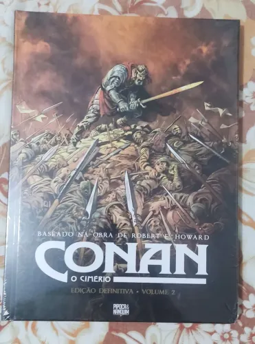 Conan, o Cimério - Edição Definitiva Volume pipoca e nanquim LACRADO