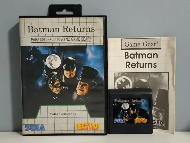 Batman Returns Game Gear [TECTOY]  - Jogo Completo com Caixa e Manual