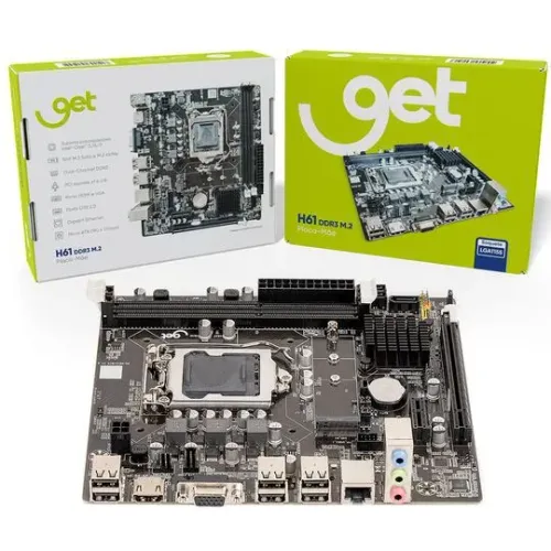 Placa mãe 1155h81 goldentec