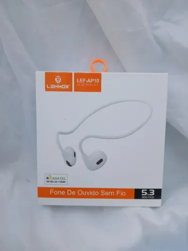Fone de Ouvido Sem Fio Bluetooth LEF-AP10 - Som Claro, Conforto e Estilo NOVO