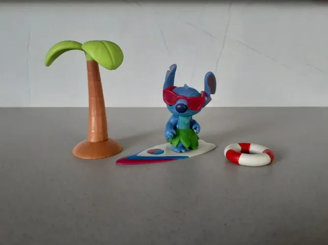 Stitch Playset Com Mini Figura 5Cm Sunny - STITCH PRANCHA<br><br><br>