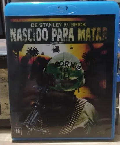 Blu-ray Nascido para matar - Excelente Estado