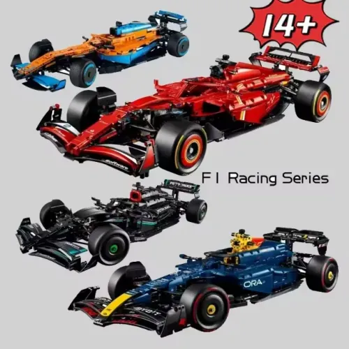 F1 Carro de Corrida 1:8 Conjuntos PCS Blocos de Construção Lego varios modelos