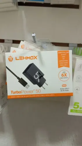 Carregador TurboPower 50W Lehmox USB-C