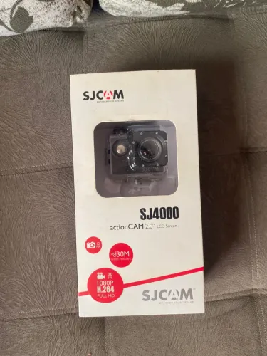 Câmera Esportiva SJCAM SJ4000 Full HD 1080p - À prova d?água + acessórios