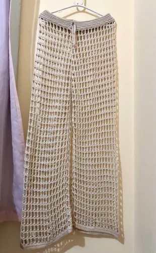 Calça crochê 