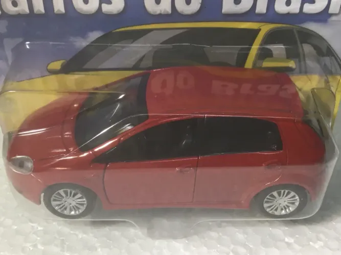 Miniatura Fiat Punto Carros do Brasil