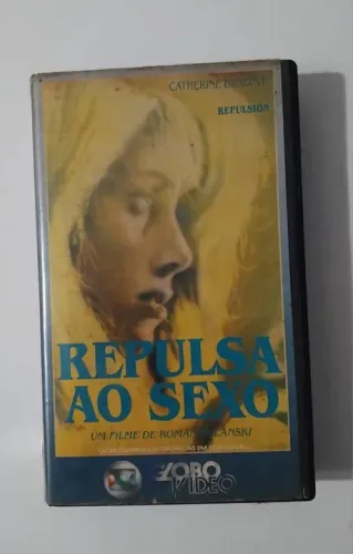 FITA VHS - Repulsion (1965) - Globo Vídeo - Estreia de Roman Polanski e Catherine Deneuve