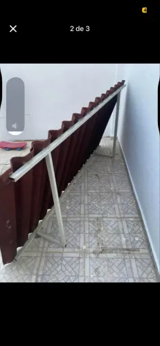 Telhado usado para porta ou janela
