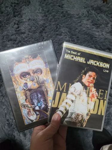 Kit DVDs Michael Jackson originais e lacrados