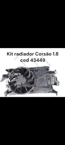 Kit Radiador Corsa 1.8 - Código 43449