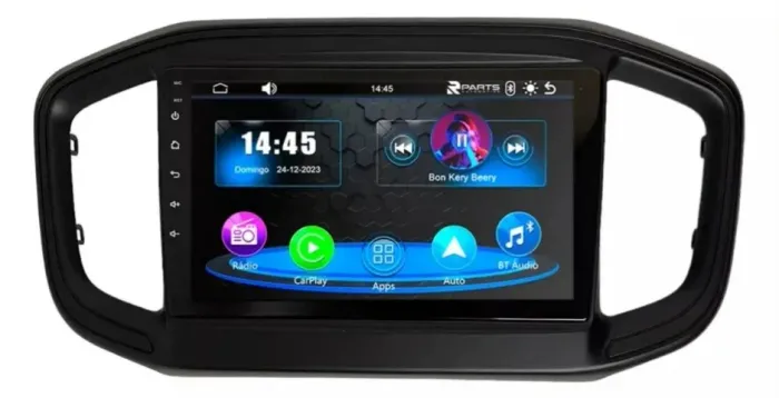 Multimídia Faaftech Connect Ft-mm-cm9 9 Pol. Carlplay e A. Auto Strada 2020 a 2025