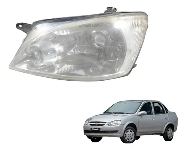Farol Lado Esquerdo C/detalhe Gm Corsa Classic 2011 Esquerdo/motorista