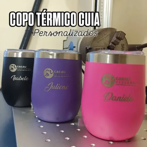 Copo Térmico Inox 360ml Brindes Personalizados Brindeias