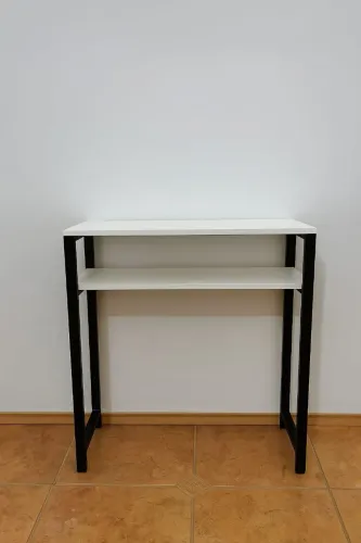 Mesa Aparador Estilo Industrial Cantinho do Café Hall de Entrada Rack